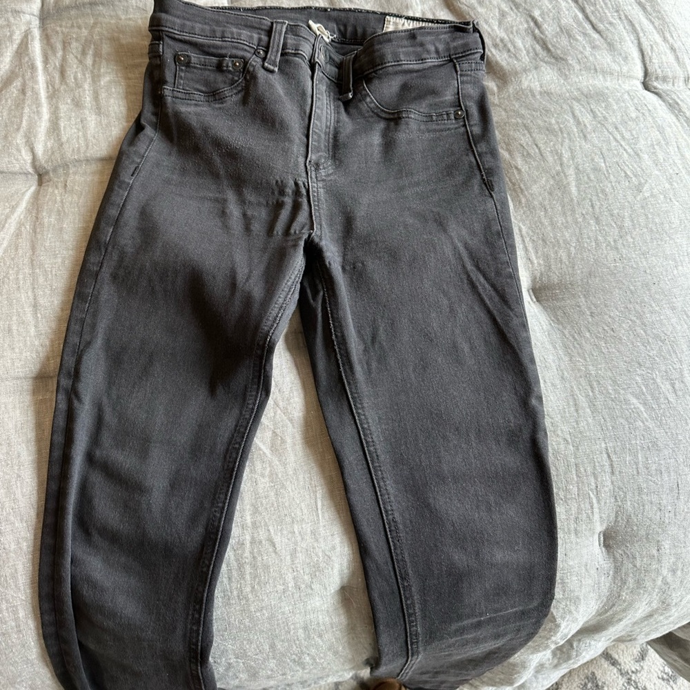 Black Rag & Bone Size 7 Straight Leg